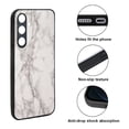 thumbnail image 2 of WIRESTER Shockproof Soft Rubber Cover Case for Samsung Galaxy S24 FE 6.7", Cream Stone Marble, 2 of 5
