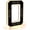 0-Black, variant on Solar Powered House Numbers for Outside Light Up, CARPESUN Waterproof Modern LED Backlit Address Signs, 300LM Large Exterior Illuminated Number Plate for Door, Home, Apartment (8-Black)
