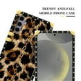 thumbnail image 5 of FKBRCL4U Compatible with Samsung Galaxy S24 S25 Case, Seamless Gold Chain Leopard Luxury Golden Decoration for Girl Women Soft TPU Shockproof Protective Hard PC Back, 5 of 7