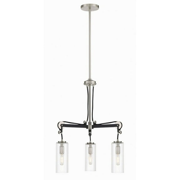 Minka Lavery - Pullman Junction - 3 Light Chandelier-24 Inches Tall and 20
