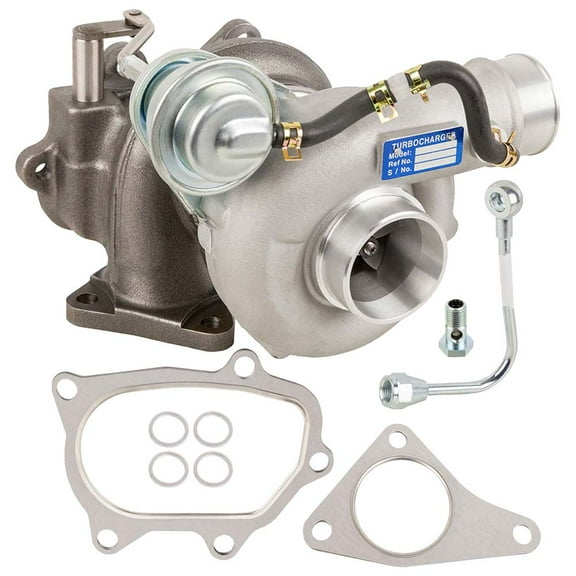 Turbocharger w/ Turbo Gaskets & Oil Feed Line For Subaru Impreza WRX STI 2008 2009 2010 2011 2012 2013 2014 2015 2016 - BuyAutoParts