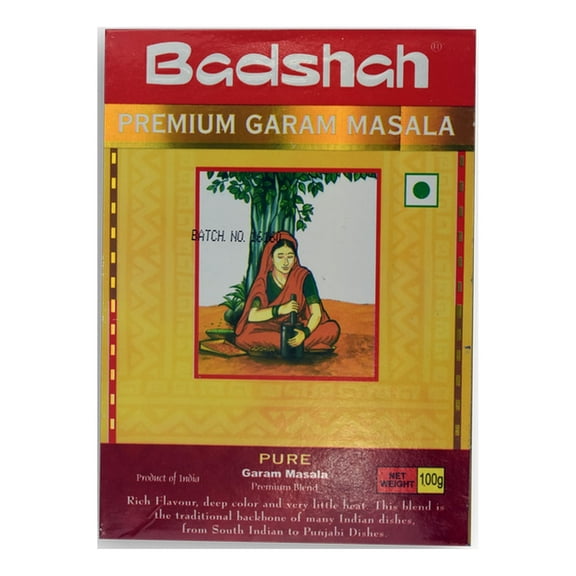 BADSHAH Premium Garam Masala - 100 Grams (3.52oz)