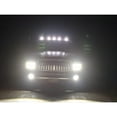 thumbnail image 6 of 5pcs Clear Lens Cab Roof Marker Lamps w/Xenon White Full Strip LED Lights For Chevy Dodge Ford GMC Heavy Duty or Super Duty Trucks, 6 of 9