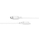 thumbnail image 3 of Cable lightning carga rápida 60W 2M Mophie Blanco negro, 3 of 6