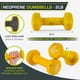 thumbnail image 2 of Mancuerna De Neopreno Prosourcefit Recubierta Para Agarre Antideslizante, 2 Libras, 2 of 5