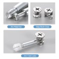 thumbnail image 4 of 30Set 15x14mm Furniture Cam Lock Fitting with 5.8x40mm Dowel Fasteners, 4 of 7