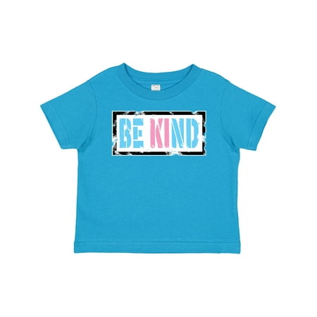 

Inktastic Be Kind Stencil in Trans Colors Gift Toddler Boy or Toddler Girl T-Shirt