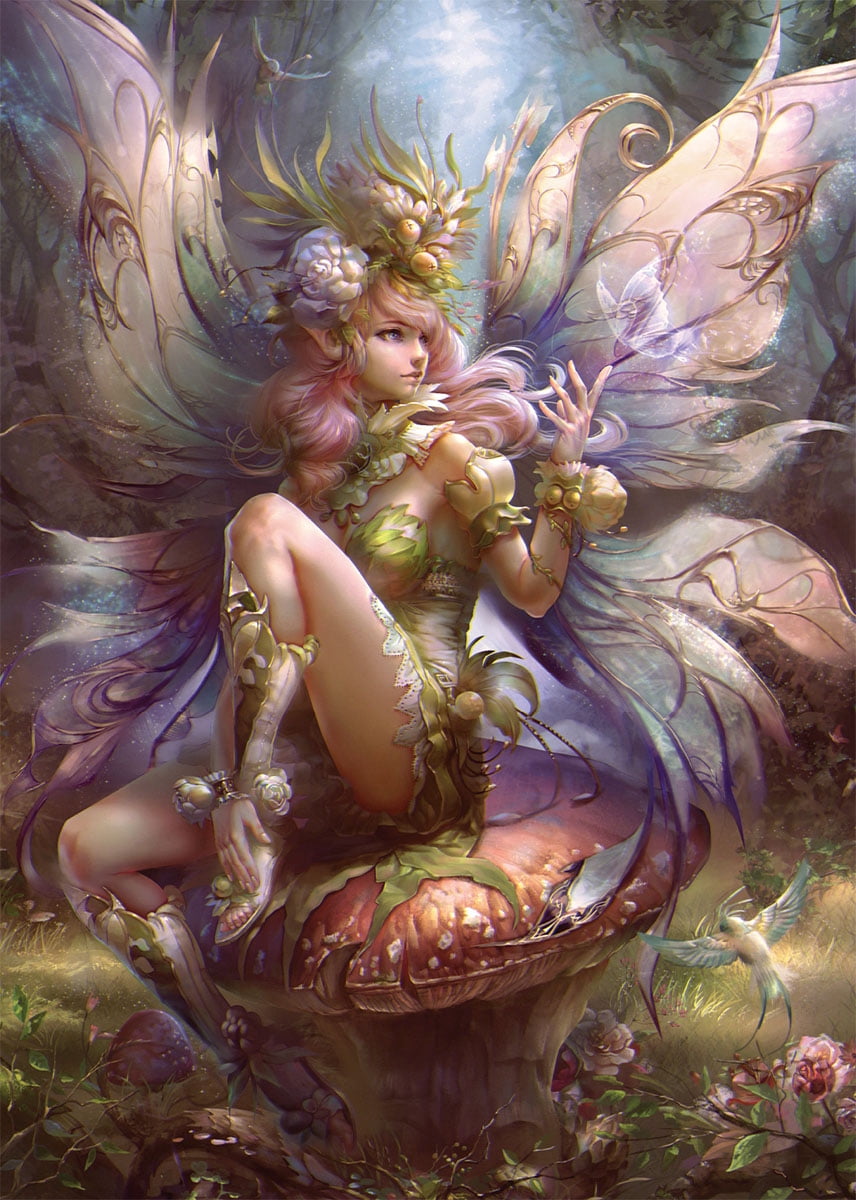 Tarot Of The Divine Puzzle: Incantevole Puzzle Da 1000 Pezzi Con Arte Di Yoshi Yoshitani