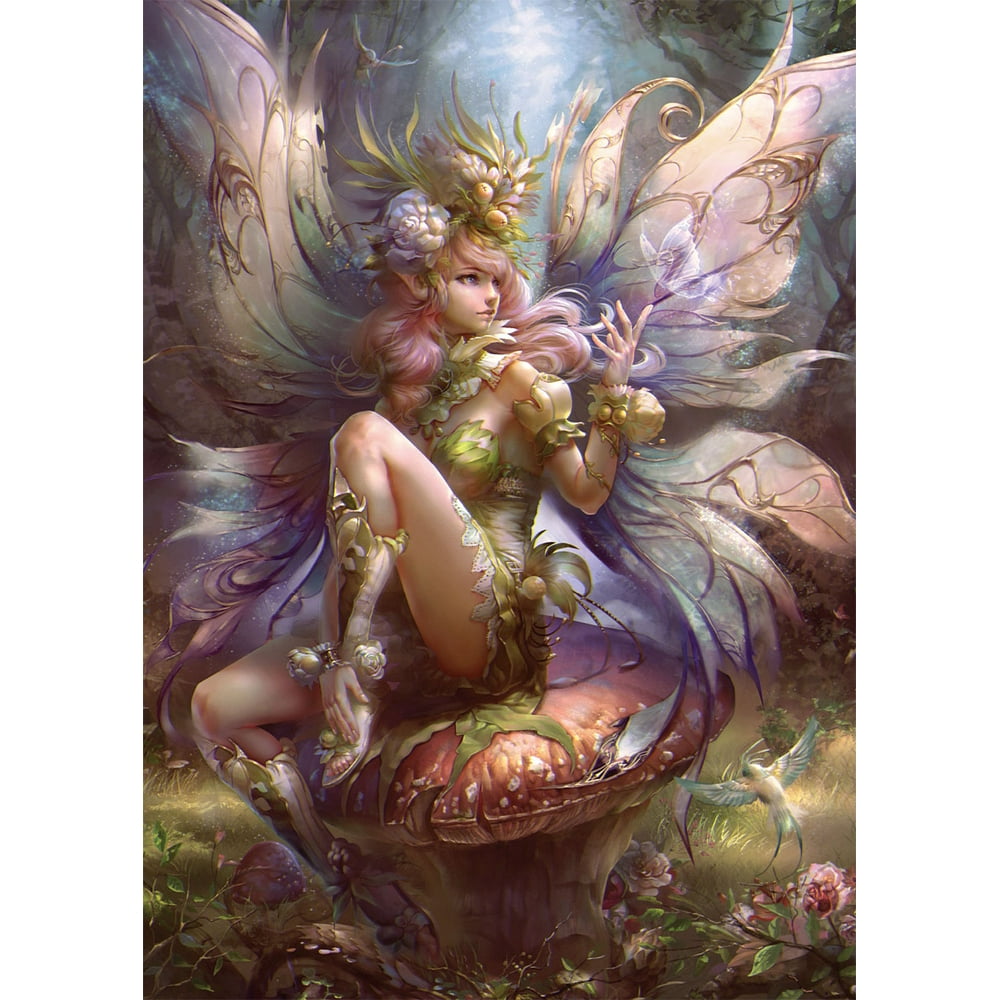 Jumbo Enchanting Fairy 1000 Piece Fantasy & Gothic Jigsaw Puzzle