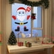 thumbnail image 4 of Pegatinas Para Puertas Merry Christmas Papá Noel Brillante Renos Árbol De Navidad Copos De Nieve Pegatinas Para Puertas Y Ventanas Para Las Fiestas De Navidad Decoración Para Neveras, Armarios Y Par, 4 of 7