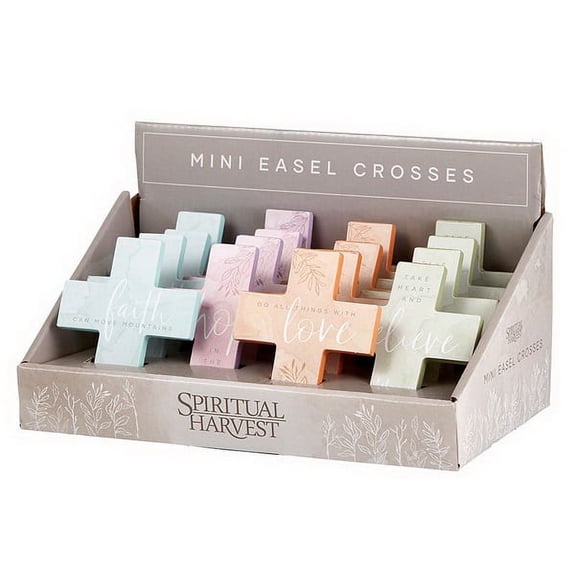 Christian Brands G6028 Mini Crosses - Heart and Soul