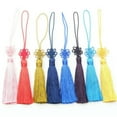 thumbnail image 2 of U8MO Tassel Craft Jewelry Making DIY Pendant Curtain Ornaments Tassels Chinese Knot-11# coffee, 2 of 5