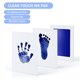 thumbnail image 3 of Baby Inkless Footprint Handprint Kit Clean Touch Ink Pads para Leyfeng Almohadilla de tinta, 3 of 7