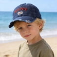 thumbnail image 2 of ZHOGXU Kids Letter Baseball Cap Adjustable Boy Girl Sun Hat Sport Wear, 2 of 5
