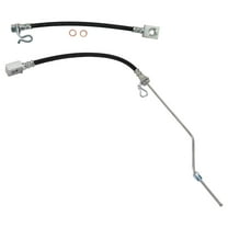 TRQ Rear Brake Hose Fits 2004-2008 Ford F-150 2006-2007 Lincoln Mark LT BLA63864