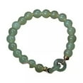 thumbnail image 4 of GKNET Summer Valentine's Day Gift Love Heart Jade Beads Charm Bracelet for Women G WY4-B, 4 of 9