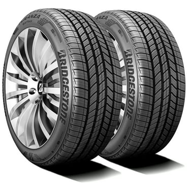 Pair of 2 (TWO) Bridgestone Turanza Quiettrack 205/65R16 95H A/S All Season Tires Fits: 2016-21 Chevrolet Malibu L, 2013-17 Honda Accord LX