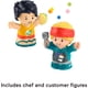 thumbnail image 5 of Camión de comida de juguete Fisher-Price Little People con 2 figuras de 1 año o más, 5 of 6