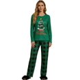 thumbnail image 1 of et Pijama Mujer Navideña Unitalla Invierno Conjunto Suave y Cálido, 1 of 5