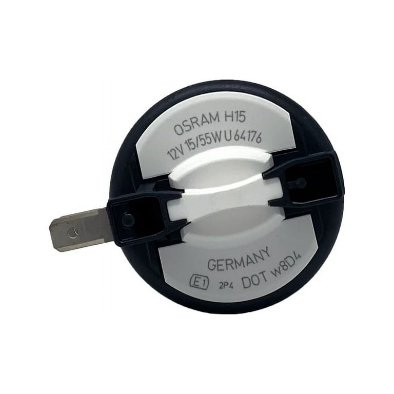 H15: Osram Original Line Standard Halogen OEM Bulb 64176 12V 55/15W (Pack  of 2)