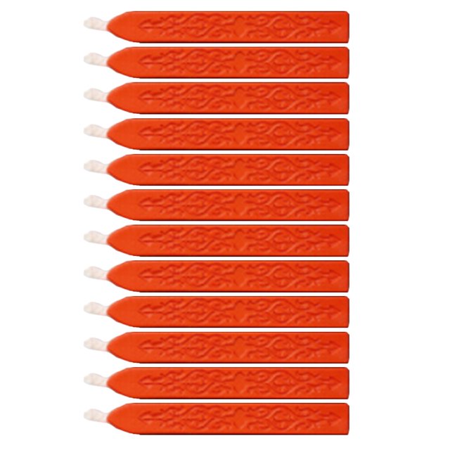 Monstrate 12 piezas de cera de sellado con patrón de flecha, cera derretida, Kit de sellos de cera DIY, fácil de usar y limpiar, decoración, regalo, Type2 NO2 Monstrate HA047892-06B