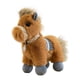 thumbnail image 1 of Muñeco de peluche de caballo, mascota creativa del zodiaco para San Valentín Marrón claro, 1 of 8