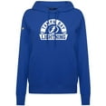 thumbnail image 2 of Women's Levelwear Royal Tampa Bay Lightning Adorn Banner Arch Pullover Hoodie, 2 of 3