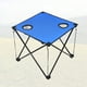 thumbnail image 3 of Mesa plegable para exteriores, portátil, para acampar, con portavasos, compacta y ligera, para picnic (azul), 3 of 8