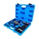 thumbnail image 3 of Juego de extractores de inyectores de acero con varios adaptadores, herramienta para quitar accesorios de automóviles azul, 3 of 9
