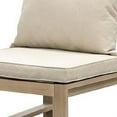 thumbnail image 2 of Beli Outdoor Side Chair Set of 2-Washable Beige Covers-Natural Brown, 2 of 10