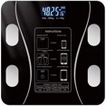 thumbnail image 1 of Smart Scale with Body Analysis - Measures BMI, Fat & Muscle Mass - USB Rechargeable - Up to 180 kg - Black, 1 of 6