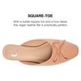 thumbnail image 3 of Journee Collection Womens Tammala Slip On Square Toe Mules Flats, 3 of 6