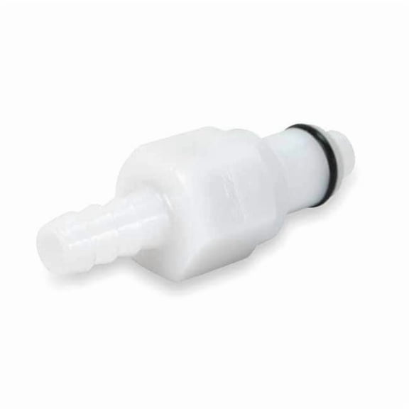 Colder Inline Insert, Acetal, Shut-Off, Barbed PLCD22004