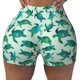 thumbnail image 2 of Fotbe Green Sea Turtle Shorts Sin Costuras – Shorts Deportivos de Cintura Alta para Mujer, Elásticos para Gimnasio, Yoga, Running o Ciclismo-Small, 2 of 8