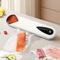 thumbnail image 1 of MesaSe Household Kitchen Vacuum Sealing Machine with LCD Screen  62 KPA Suction Power  Wireless USB Charging  12.6-Inch Sealing Length  ABS Material  Efficient Food Preservation, 1 of 7