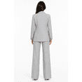 thumbnail image 3 of Women’s 2-Piece Blazer and Wide-Leg Pants Set, High-Waist Business Casual Suit Outfit for Work, 3 of 5
