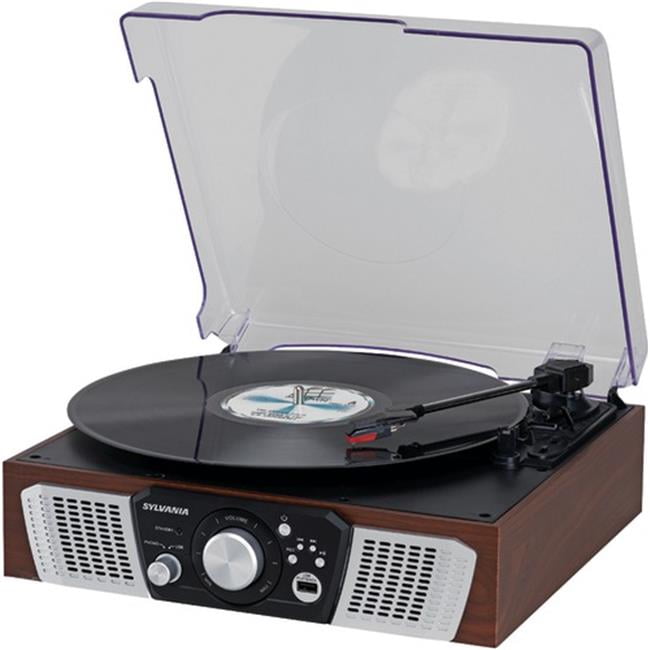 Turntable with Two BuiltIn Speakers & USB Playback Walmart Canada