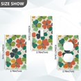 thumbnail image 7 of Yayeee Duplex Wall Plate 1-Gang 4.5"x2.7" Home Receptacle Light Switch Decorative Outlet Cover, White Clover Pattern, 7 of 7