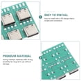 thumbnail image 2 of KAKOWELY 12pcs USB C Connector Board DIY 3.1 PCB Converter Board Support Module For Cable,0.59X"X0.47"X0.16", 2 of 5
