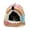 Color:khaki, variant on Cozy Hamster Hammock Small Pet Cage Tent Soft Warm Hanging House Bed Swinging Nest for Chinchilla Parrot