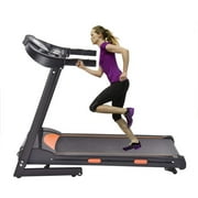 Folding electric treadmill1000W treadmill running machine Electric Motorized Power electric treadmills on sale with LED display screen
