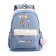 thumbnail image 1 of Fashion Fat Cat Backpack Pusheen Printe Female Nylon Simple Large-capacity Solid Color Schoolbag Insert Buckle Laptop knapsack, 1 of 1