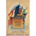 thumbnail image 2 of Anonymous 13x18 Black Ornate Wood Framed Double Matted Museum Art Print Titled - Land Credit of Algeria and Tunisia (1920), 2 of 5