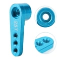 thumbnail image 4 of Servo de dirección RC de aleación de aluminio, bocina de medio brazo, 28,5mm, 25T para camión HSP 1/10 (azul), 4 of 8