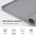 thumbnail image 3 of Protector de Piso para Refrigerador, Tapete de Silicona para Mini Refrigerador, Tapete Debajo del Refrigerador, Protector de Ropa para Lavadora y Secadora, Bandeja de Gris, 3 of 5