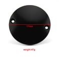 thumbnail image 3 of Domed Point Timing Ignition Timer Cover Black For XL 883 1200 Glide Dyna FXST, 3 of 6