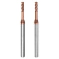 thumbnail image 1 of 2uds Molino de Extremo Cuadrado 4mm Vástago 2.5mm x 15mm AlTiSin Carburo 4 Flautas Extra Largo, 1 of 6