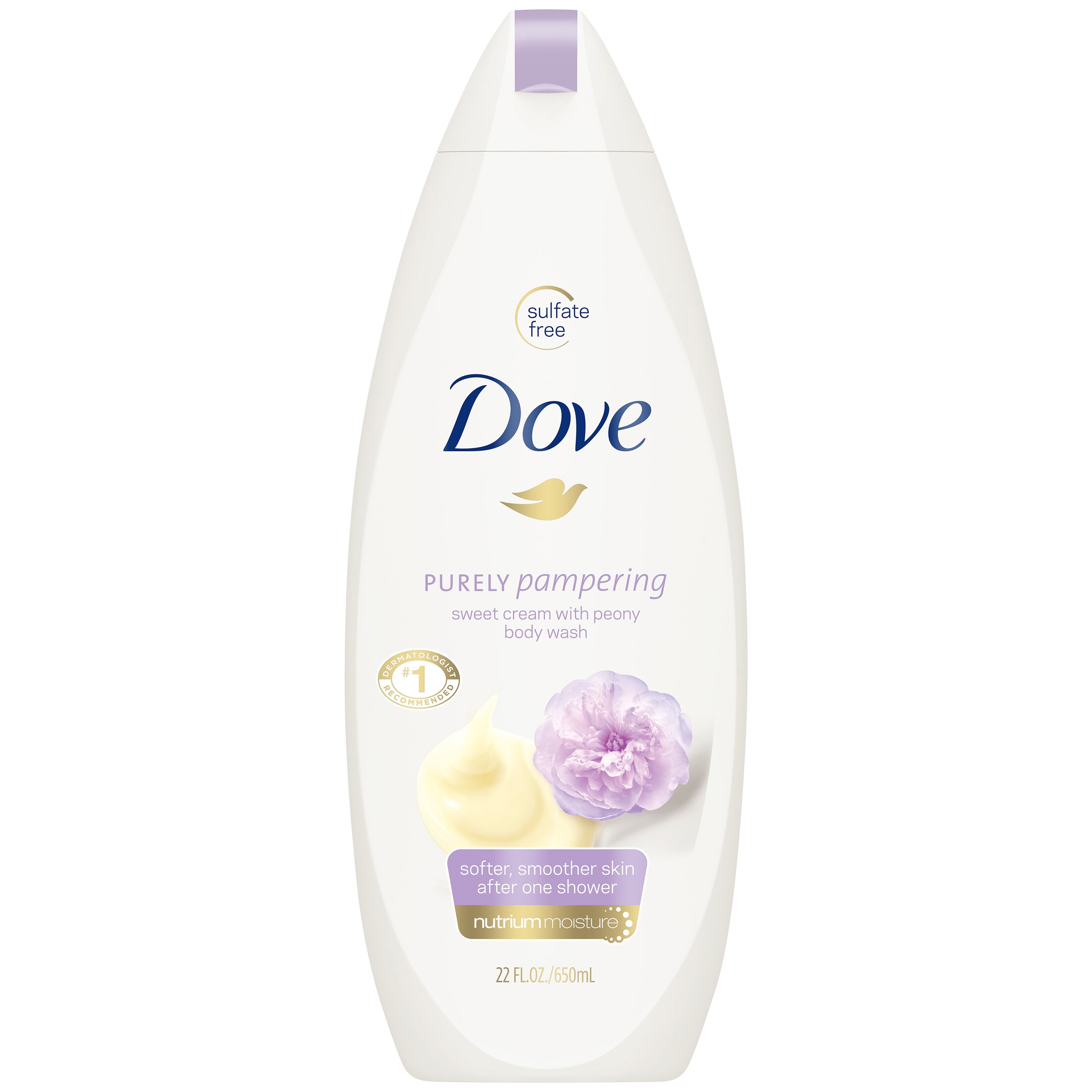 Dove Purely Pampering Sweet Cream and Peony Body Wash, 22 oz