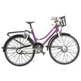 thumbnail image 3 of Purple Mini Bicycle Ornament Alloy Material Antique Style Bike Model Toy For Collection Home Office Decor Boys Girls Gift., 3 of 5