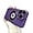 Purple, variant on All-in-one Lens case with Logo Leakage, with Magnetic Suction, Frosted Skin case, Shockproof and Drop-Proof, for iPhone 15 14 13 12 Pro Max Plus Phone Case (Dark Blue,iPhone 14 Plus)